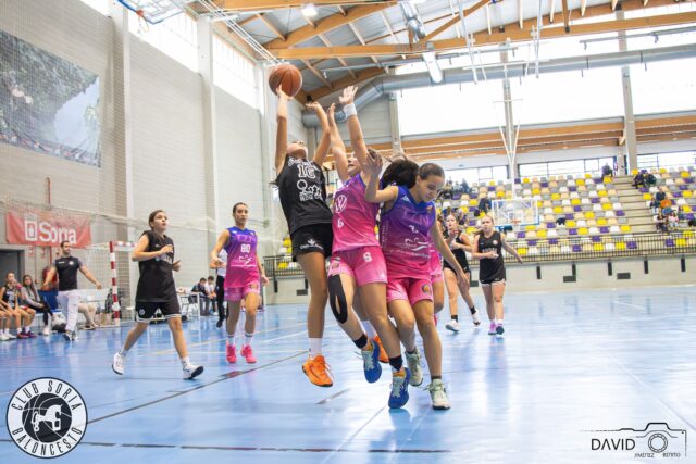 El CSB Cyona Construcciones brilla con una victoria incontestable en una jornada de puro aprendizaje para la cantera del Club Soria Baloncesto